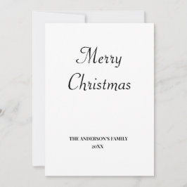 simple minimal añade tu texto navidad personaliza