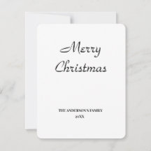 simple minimal añade tu texto navidad personaliza