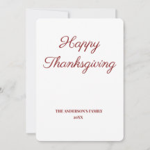 simple mínimo añadir la tarjeta de agradecimiento