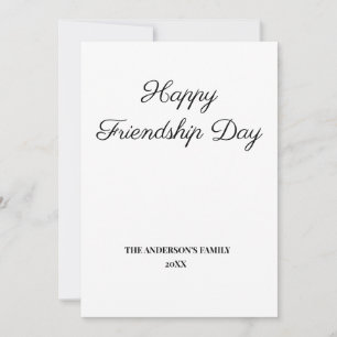simple mínimo añadir la tarjeta de amistad de text