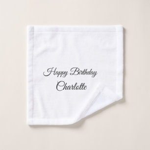 SIMPLE MÍNIMO.CUTIE AGREGAR NOMBRE BEBÉ feliz cump