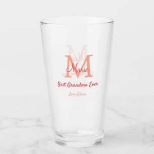 simple mínimo mejor Abuela nunca texto de monogram