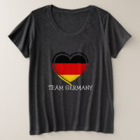 Simple Modern ALEMANIA Fan Bandera ALEMANA nombre