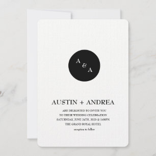 Simple, moderno y limpio Guardar la invitación a l