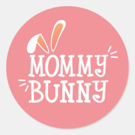 Simple Mommy Bunny Easter Typograph | Sello Pegati