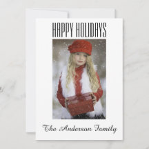 Simple negro blanco foto de Navidad dorada