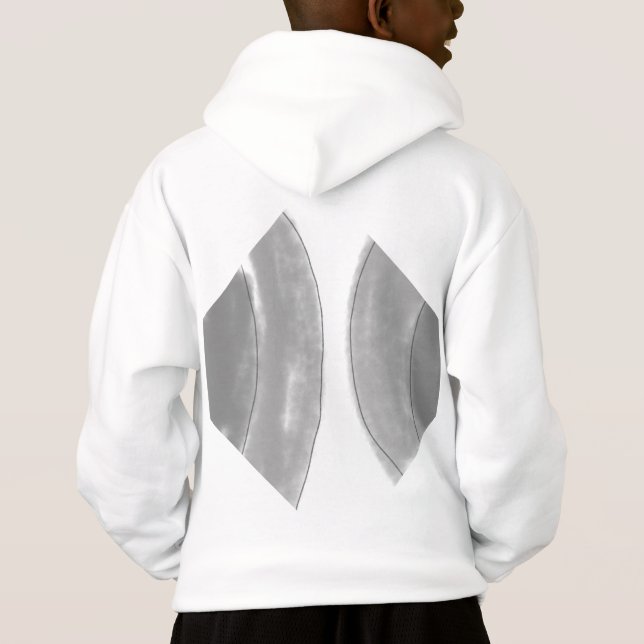 simple personalizado BLACK mandala monograma añada (Reverso)