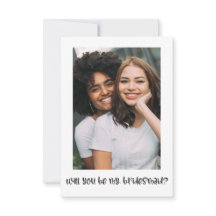 Simple Photo Text Serás Mi Tarjeta Para La Mujer