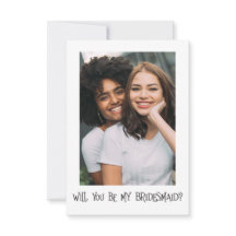 Simple Photo Text Serás Mi Tarjeta Para La Mujer