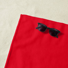 Simple Red Authority®, Toalla de Playa