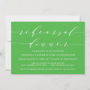 SIMPLE SCRIPT MODERNO INVITACIÓN DE CENA REHEARS