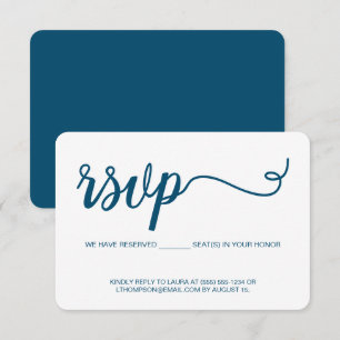 Simple Script RSVP sin enviar azul personalizado