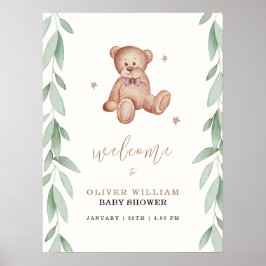 Simple señal de bienvenida de Baby Shower para el