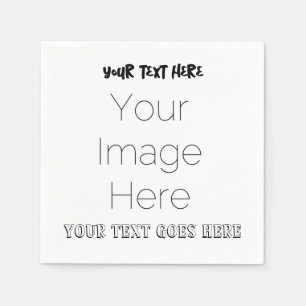 simple servilleta de papel de foto personalizada c