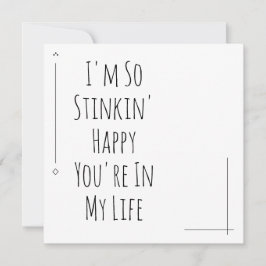 Simple "Soy tan apasionado de estar en mi vida"