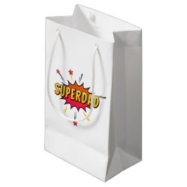 Simple Superdad Comic Retro Pop Art| Bolsa de rega