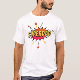 Simple Superdad Comic Retro Pop Art | Camiseta