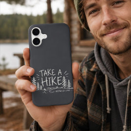 Simple Take a Hike Funny Deerwood Lake