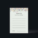 Simple tarjeta de consejo verde de flor silvestre<br><div class="desc">El diseño de esta sencilla tarjeta de consejo con hierbas de flores silvestres es un elegante conjunto de marcos geométricos clásicos dorados adornados con delicados ramos y tallos de flores de boho. Con una paleta de intemporal telón de fondo de menta verde claro con una simple tipografía negra clásica y...</div>