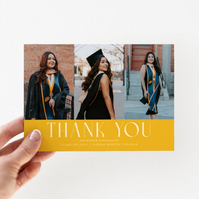 Simple Tarjeta de Fotos Grad Multi Amarillo (Subido por el creador)