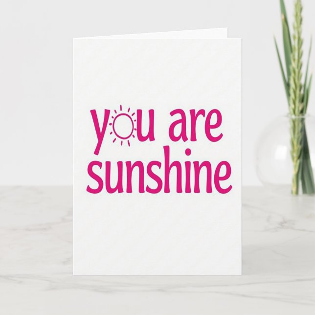 Simple Tarjeta Eres Sol (Anverso)