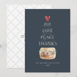 Simple tipografía de árbol de Navidad de plata mar