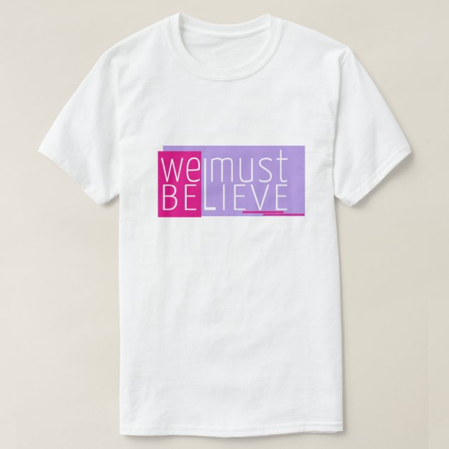 Simple tipografía Texto Diseño camiseta masculina (Diseño del anverso)