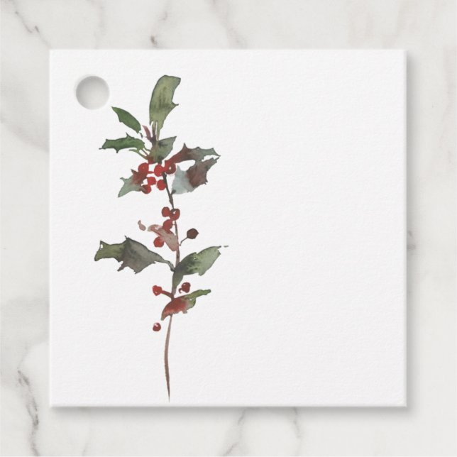 Simple y elegante etiqueta de regalo para los Navi (Anverso)