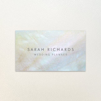 Simple y elegante madre de las tarjetas de visita