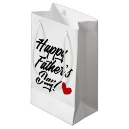 Simple y feliz caligrafía del día del padre| Bolsa