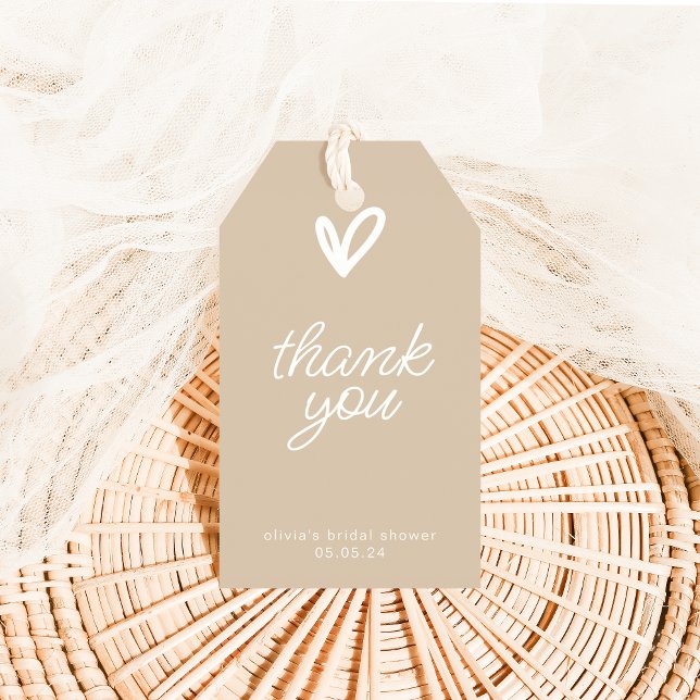 Simple y moderna etiqueta de agradecimiento con co (Subido por el creador)