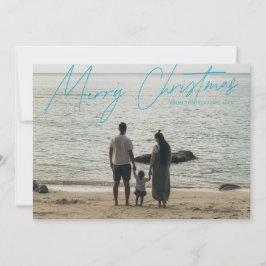 Simple y moderna Feliz Navidad