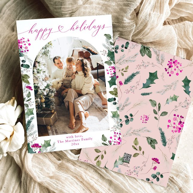 Simple y Rosa 1 Arco de Fotos Familiar Navidad  (Subido por el creador)