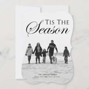 Simplemente bellas tarjetas de fotos de Navidad