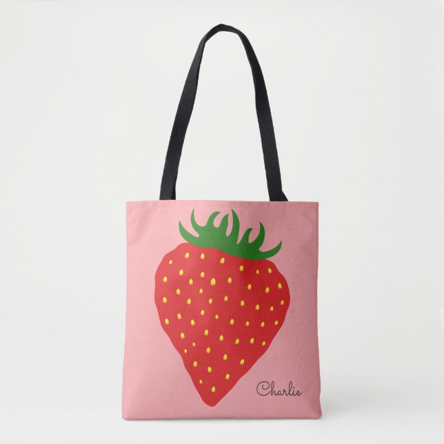 Simplemente bolsas de nombres personalizadas de St (Anverso)