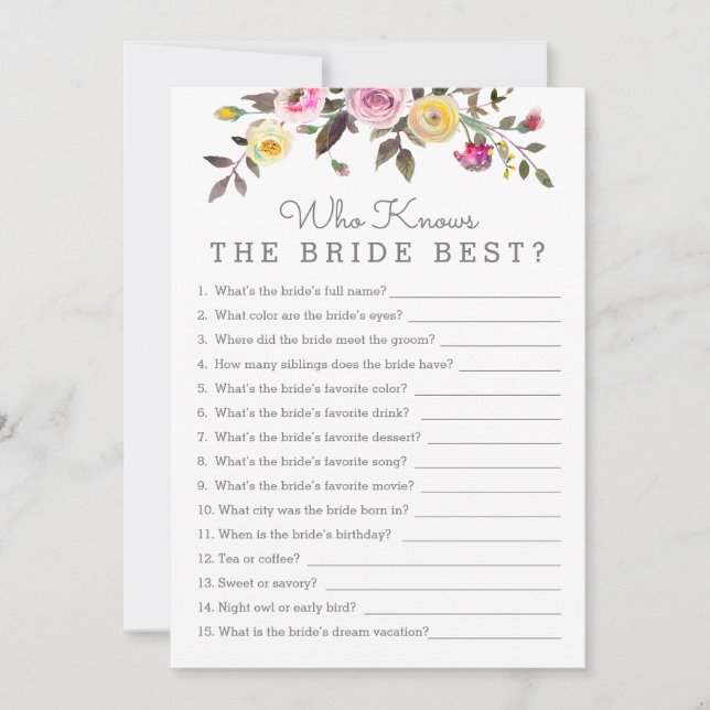 Simplemente Bonito que conoce su mejor tarjeta de  (Anverso)