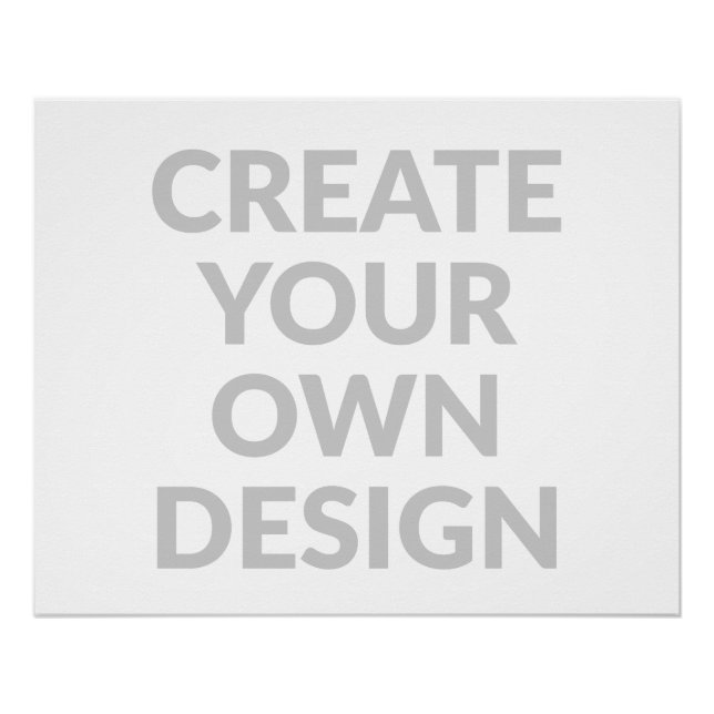 Simplemente - Crea tu propio póster brillante (Anverso)