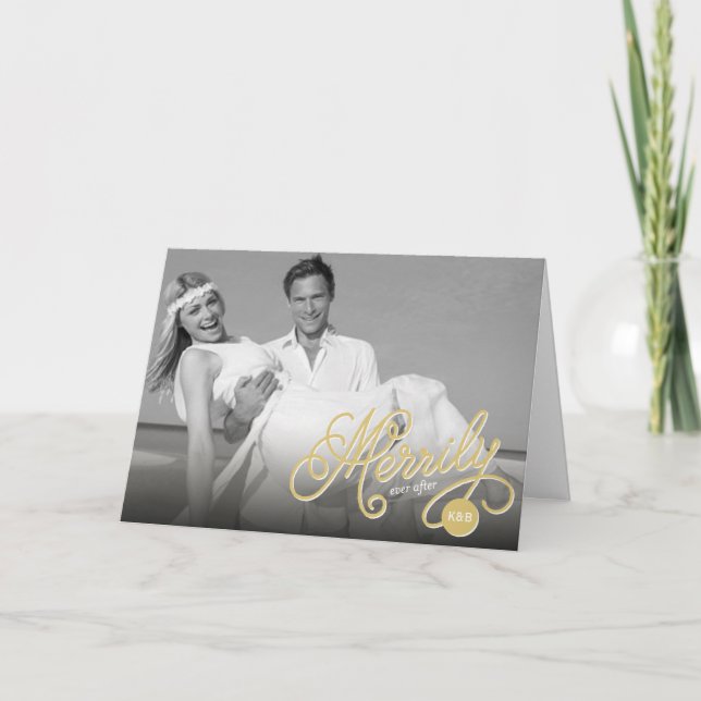 Simplemente después de la primera tarjeta navideña (Anverso)