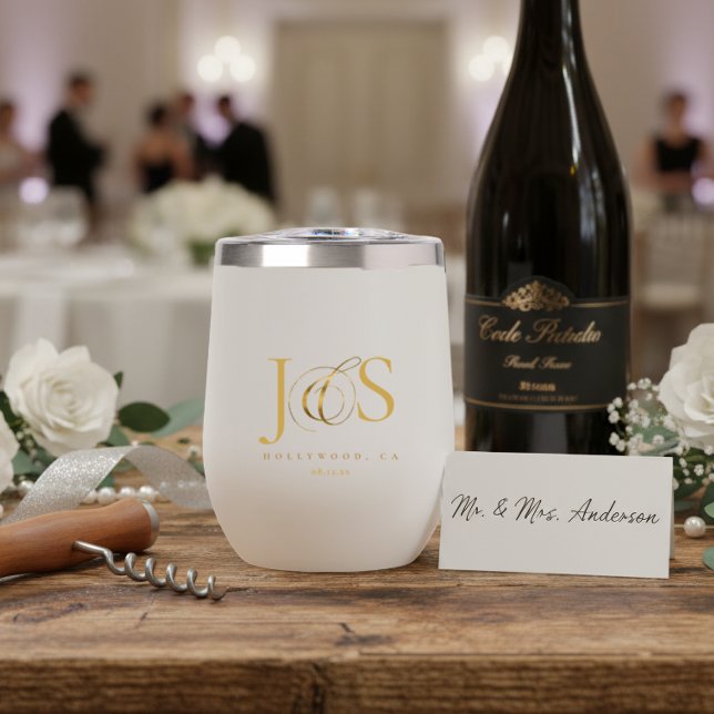 Simplemente Elegantes Iniciales de Boda ID1022 (Subido por el creador)