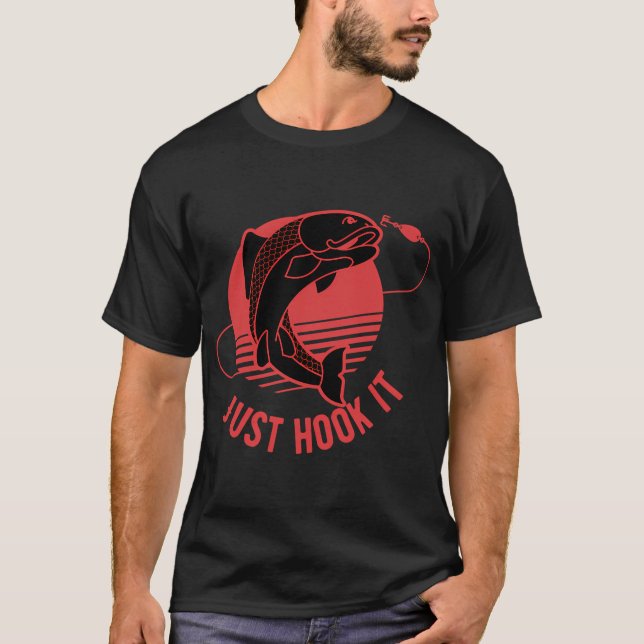 Simplemente Engánchalo, Pesca, Camisetas de Pescad (Anverso)