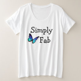 Simplemente Fab Womens Plus Size