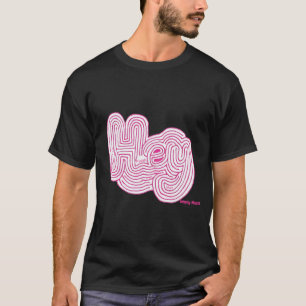 Simplemente Mazes "Hey" Maze Camiseta Negra