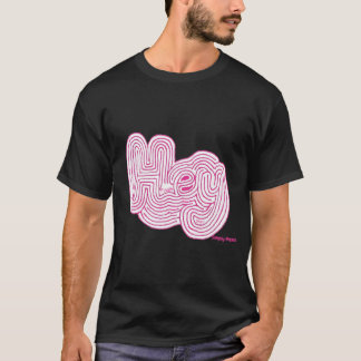 Simplemente Mazes "Hey" Maze Camiseta Negra