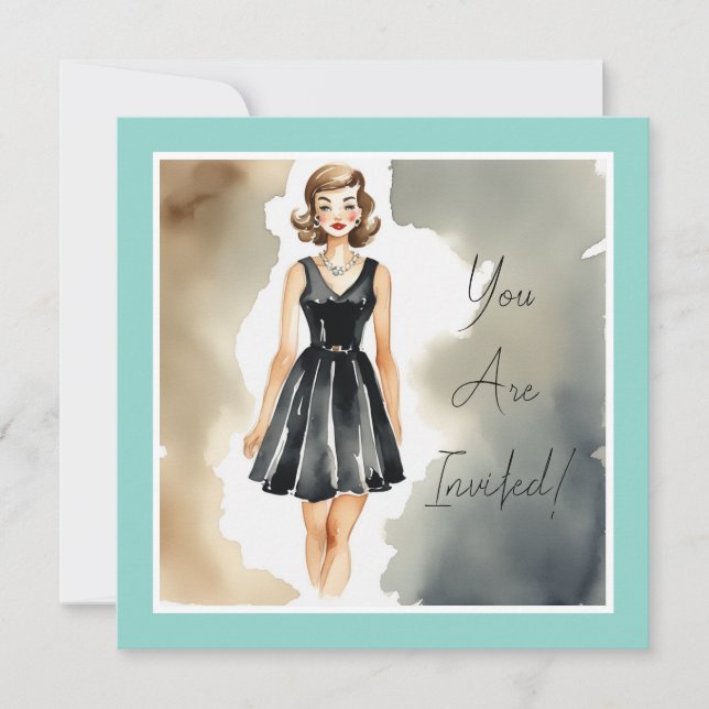 Simplemente Moda LBD: Una tarjeta para cada ocasió (Anverso)