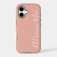 Simplemente Personalizado Rosa Coral