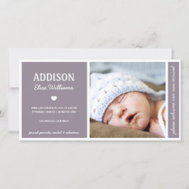 SIMPLEMENTE PURO | ANUNCIO DE NACIMIENTO DE NIÑA