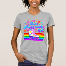 ¡Simplemente Sigue Con Eso! Camiseta de patinaje s