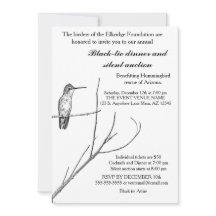 Simplemente un Hummingbird con una invitación por