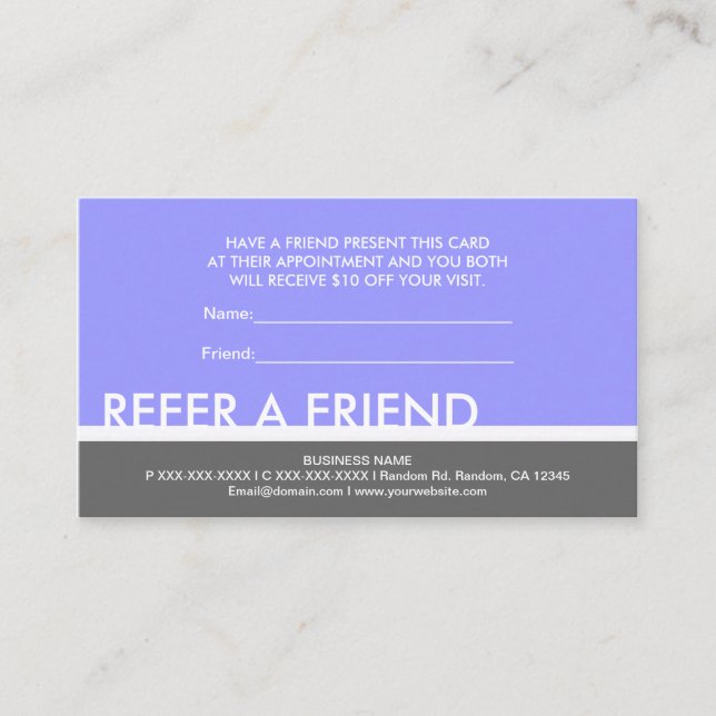 Simples grises del bígaro refieren tarjetas de (Anverso)