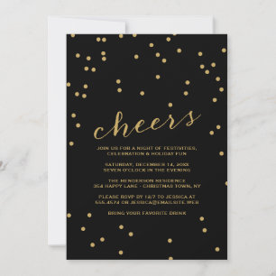 Simples vítores invitaciones a fiestas de Navidade